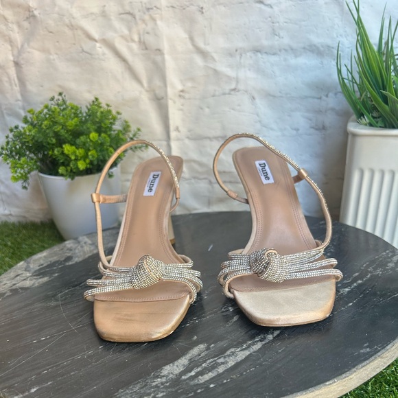 Dune London Metas Crystal Slingback Sandal Mink
Women size 41US 11 gently used - Picture 10 of 16